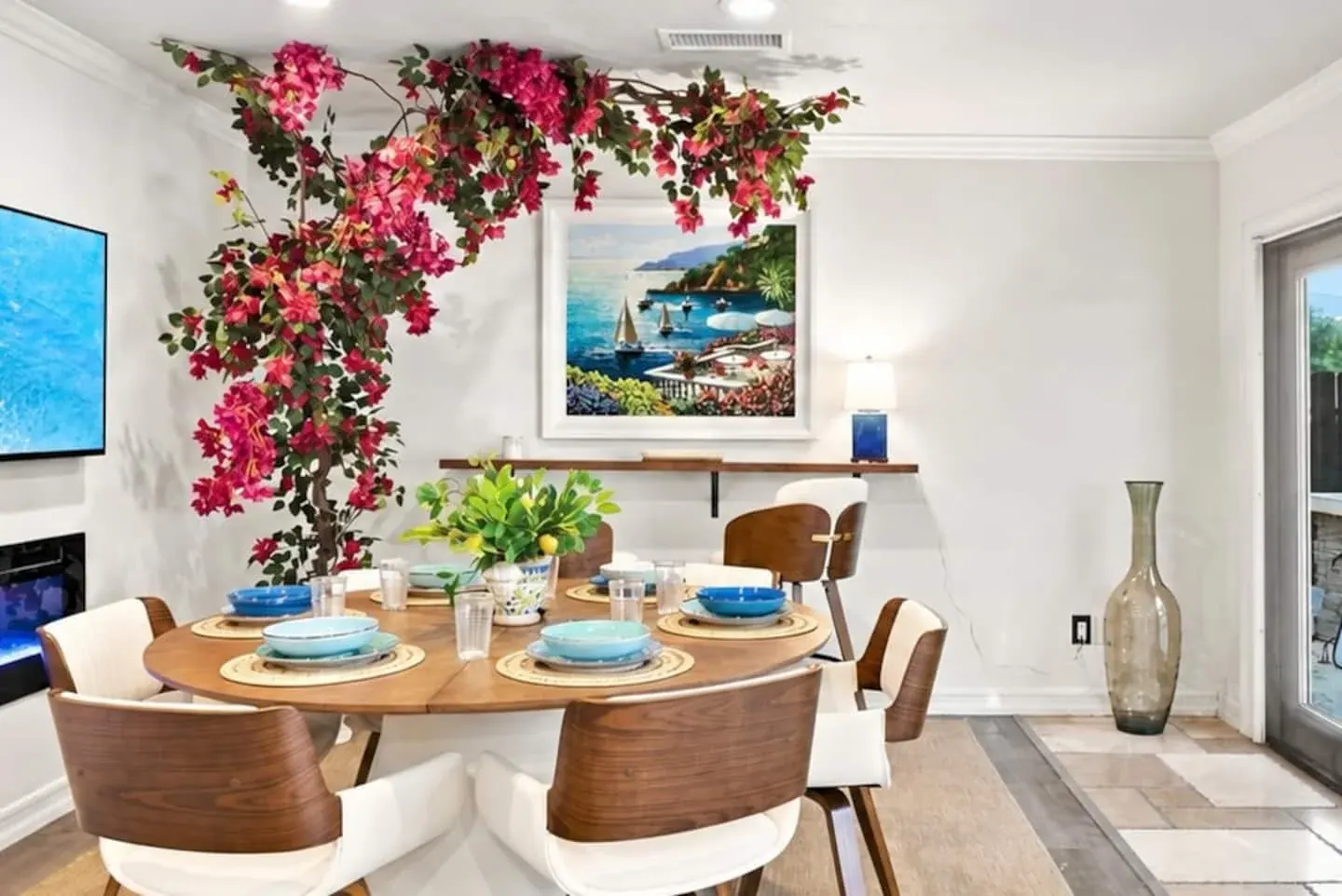 Layered color, texture, and details at The Palms of SoCal